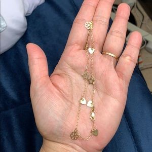14k Anklet /Bracelet
